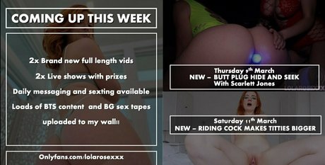Photo nue de fuite OnlyFans de Xxxlolarose