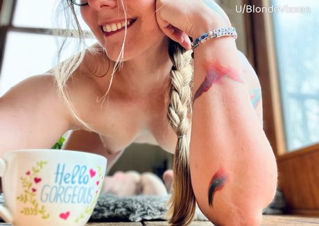 Photo nue de fuite OnlyFans de Blondevixxen