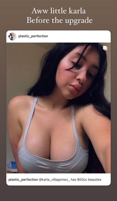 Photo nue de fuite OnlyFans de Karla Vilagomez
