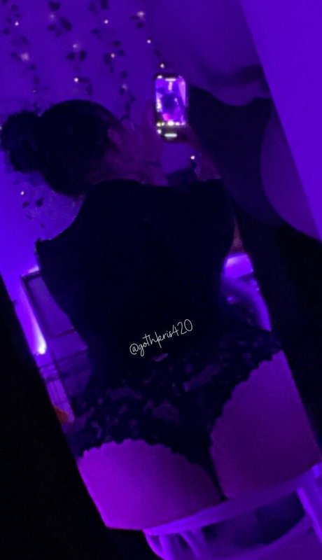 Photo nue de fuite OnlyFans de Gothkris420