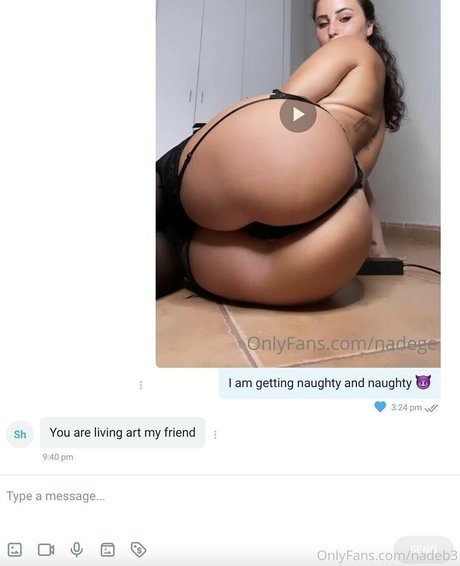 Photo nue de fuite OnlyFans de Nastyselene