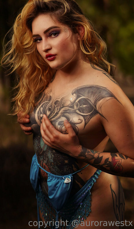 Photo nue de fuite OnlyFans de Aurorawestx