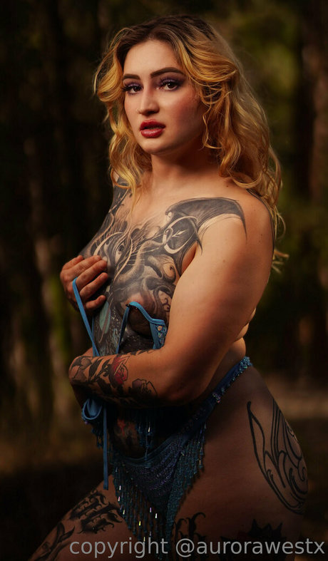 Photo nue de fuite OnlyFans de Aurorawestx