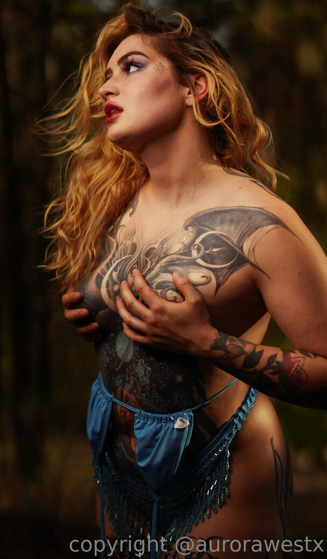 Photo nue de fuite OnlyFans de Aurorawestx