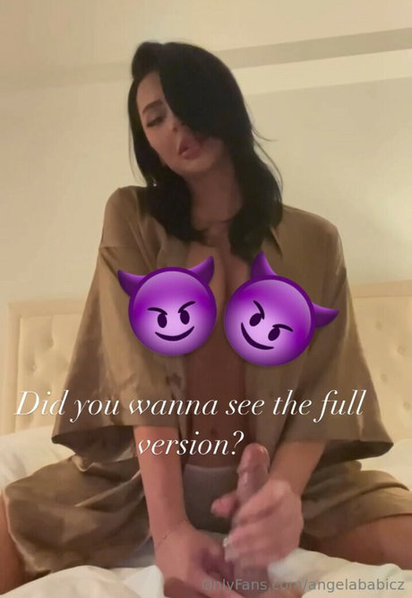 Photo nue de fuite OnlyFans de Angela Babicz