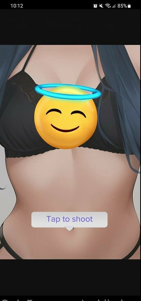 Photo nue de fuite OnlyFans de Yourbluehairedwaifu