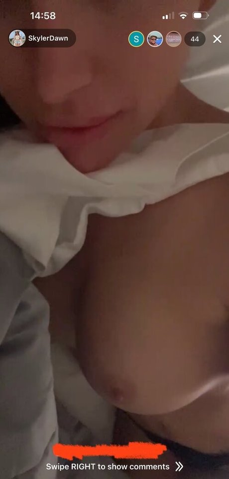 Photo nue de fuite OnlyFans de Skylerhbby