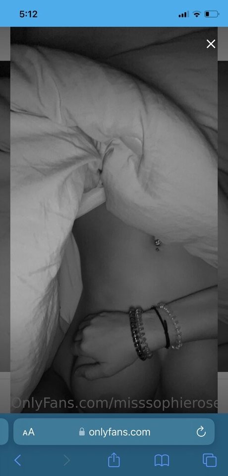Photo nue de fuite OnlyFans de Miss Sophie Rose