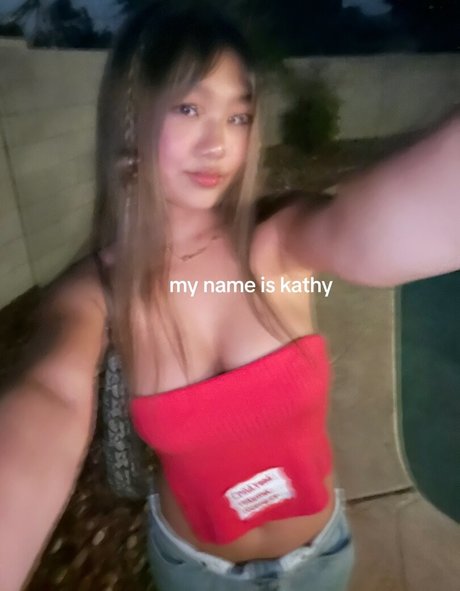 Photo nue de fuite OnlyFans de Kathyjchoi