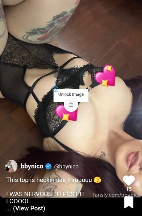 Photo nue de fuite OnlyFans de Bbynico