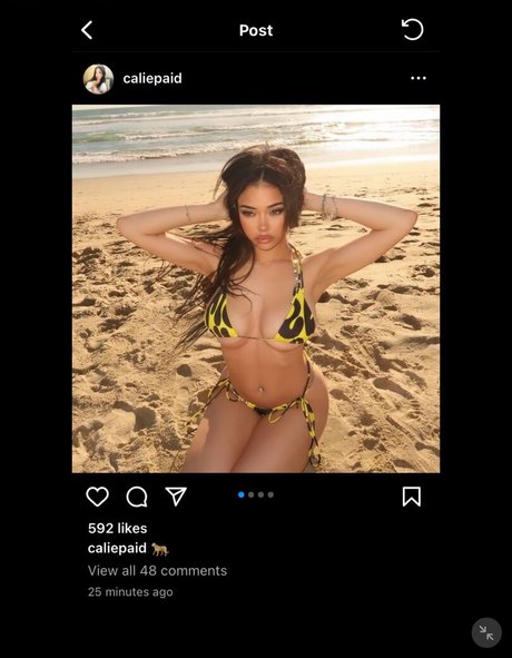 Photo nue de fuite OnlyFans de Caliexo