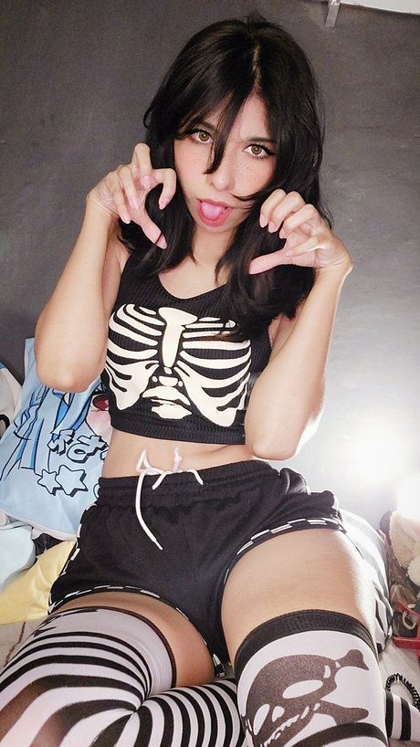 Photo nue de fuite OnlyFans de Lily Waifu