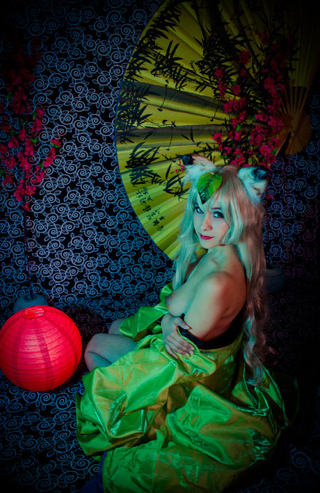 Photo nue de fuite OnlyFans de Kitsune No Fullmoon