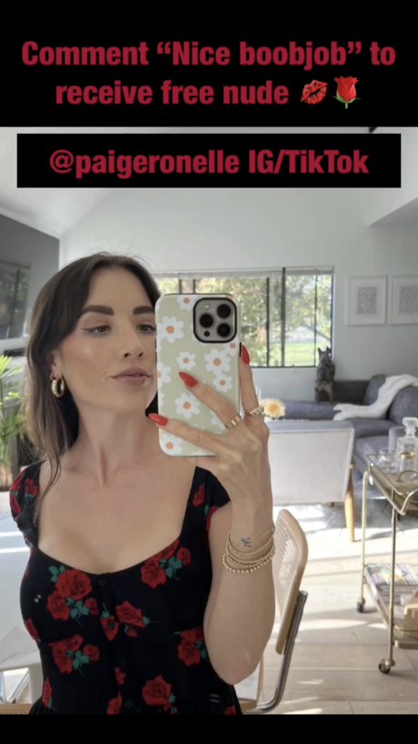 Photo nue de fuite OnlyFans de Paige Thornley