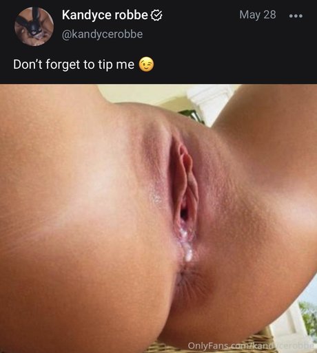 Photo nue de fuite OnlyFans de Kandyce Robbe