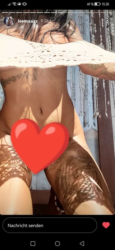 Photo nue de fuite OnlyFans de Zarah Leema