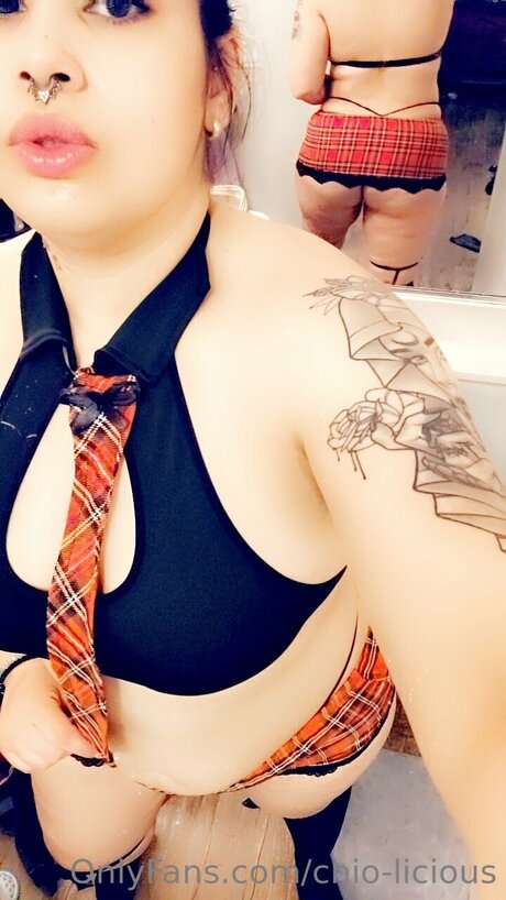 Photo nue de fuite OnlyFans de Chio Licious