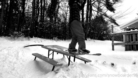 Photo nue de fuite OnlyFans de Snowboarder95