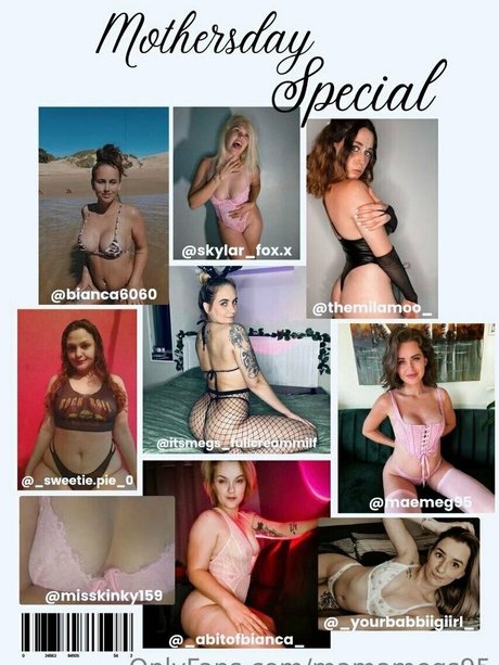 Photo nue de fuite OnlyFans de Mamamegs95