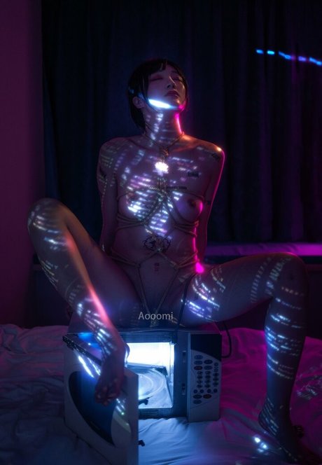 Photo nue de fuite OnlyFans de Aooomi