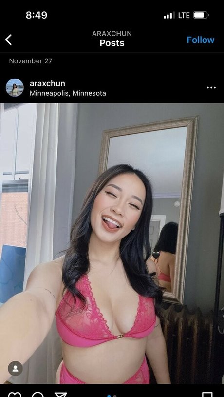 Photo nue de fuite OnlyFans de Ara Chun