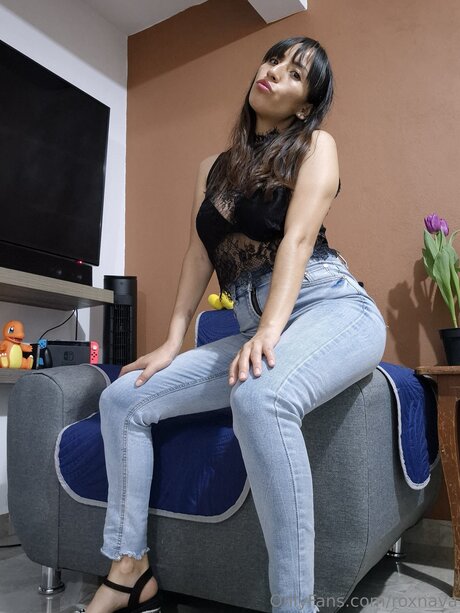 Photo nue de fuite OnlyFans de Roxnava