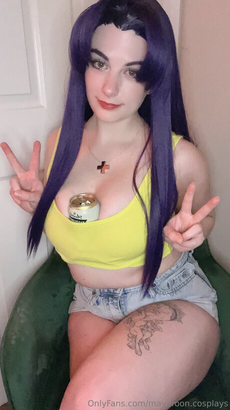 Photo nue de fuite OnlyFans de Mavarooniee