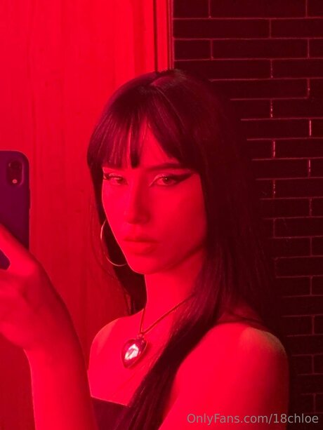 Photo nue de fuite OnlyFans de 18chloe