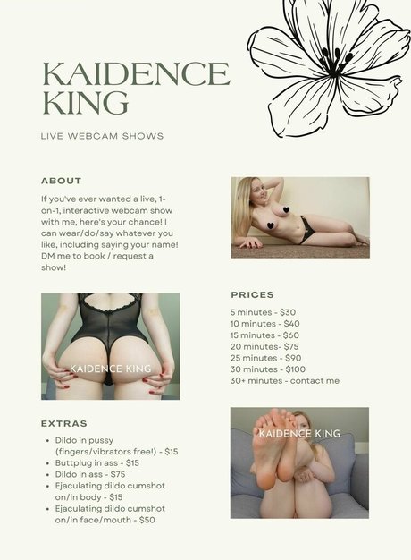 Photo nue de fuite OnlyFans de Kaidenceking