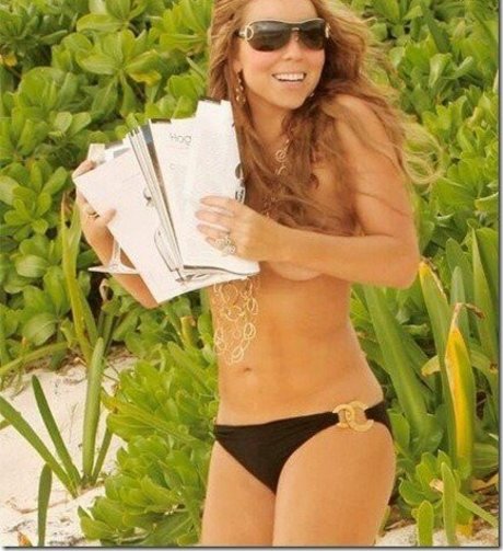Photo nue de fuite OnlyFans de Mariah Carey