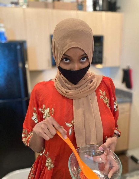 Photo nue de fuite OnlyFans de Hijabibambi