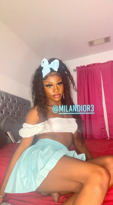 Photo nue de fuite OnlyFans de Milan Dior