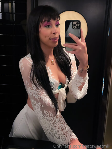 Photo nue de fuite OnlyFans de Thatsweetmilli
