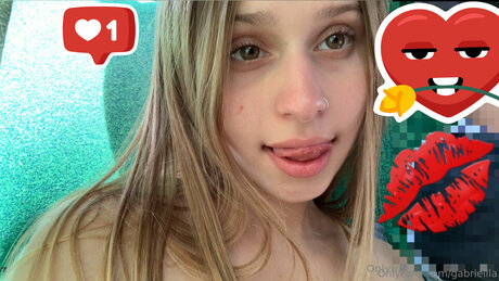 Photo nue de fuite OnlyFans de Gabriellla