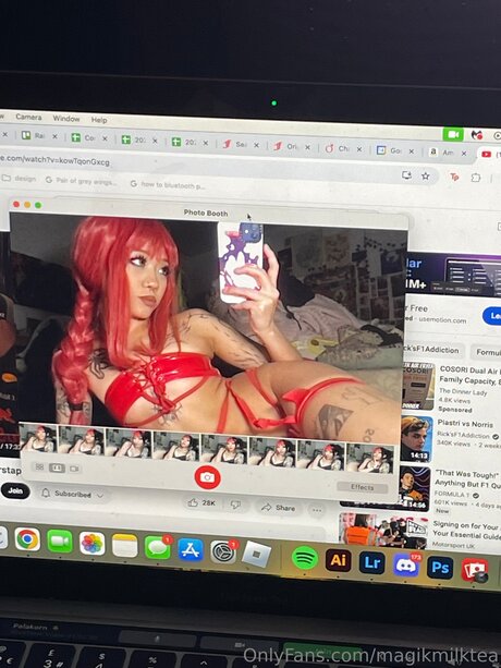Photo nue de fuite OnlyFans de Magikmilktea