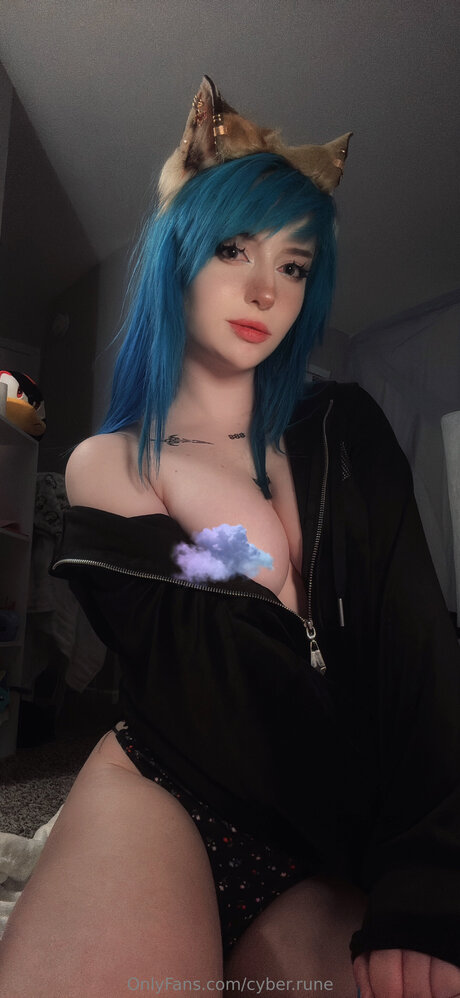 Photo nue de fuite OnlyFans de Cyber Rune