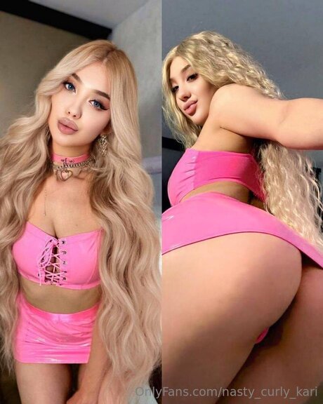 Photo nue de fuite OnlyFans de Nasty Curly Kari
