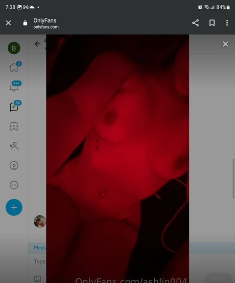 Photo nue de fuite OnlyFans de Ashlin004