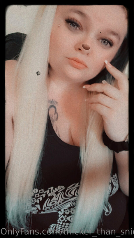 Photo nue de fuite OnlyFans de Thicker Than Snickers