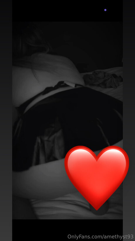 Photo nue de fuite OnlyFans de Amethyst93