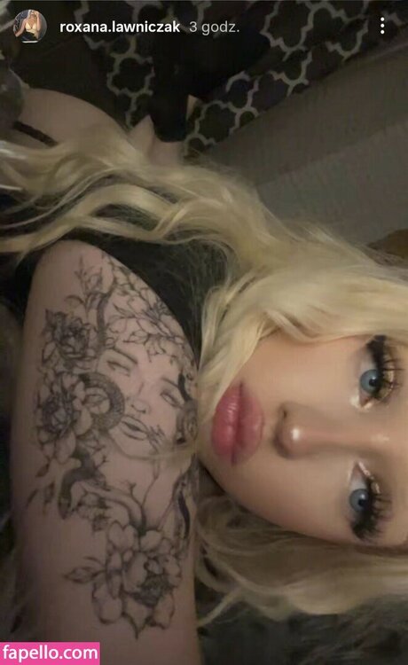 Photo nue de fuite OnlyFans de Roxanalawniczak