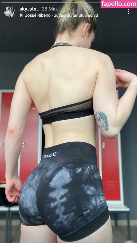 Photo nue de fuite OnlyFans de Skystn