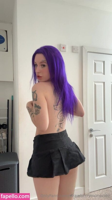 Photo nue de fuite OnlyFans de Strawberry Monoxide