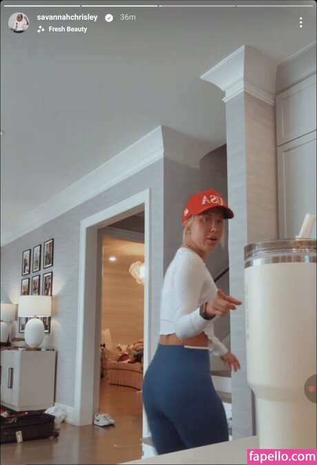 Photo nue de fuite OnlyFans de Savannah Chrisley
