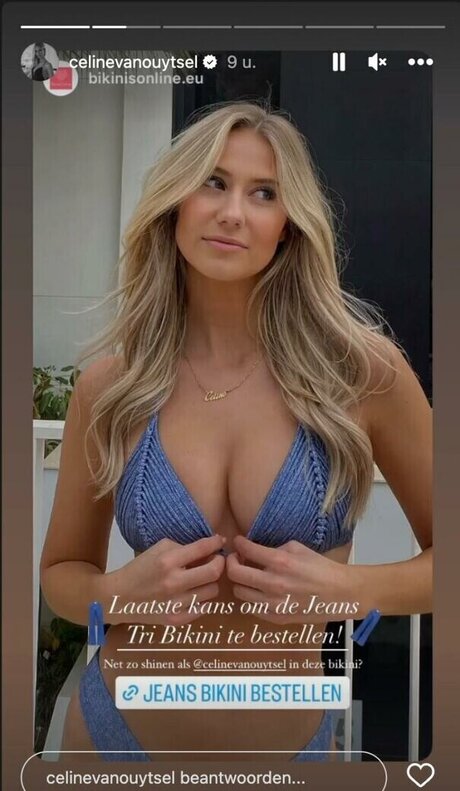 Photo nue de fuite OnlyFans de Celine Van Ouytsel