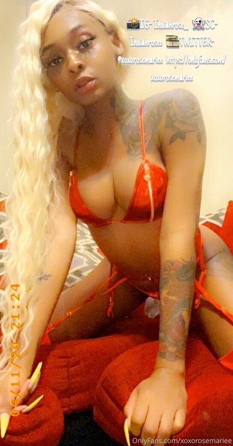 Photo nue de fuite OnlyFans de Xoxorosemariee
