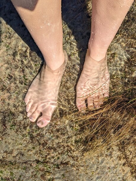 Photo nue de fuite OnlyFans de Classy Footsies