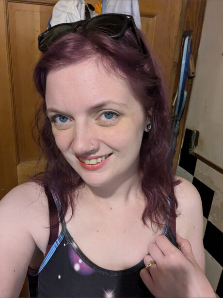 Photo nue de fuite OnlyFans de Violet Galaxy