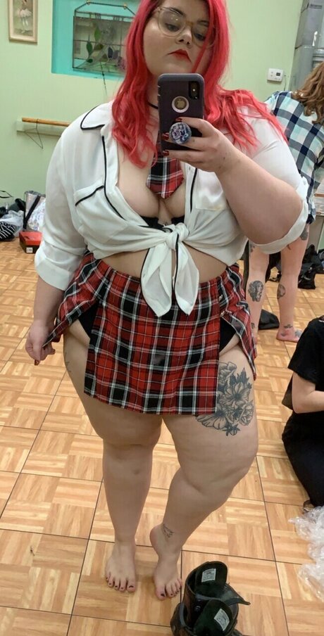 Photo nue de fuite OnlyFans de Phantom Violet