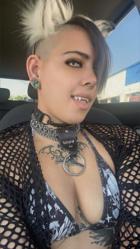 Azrael The Goth Pup